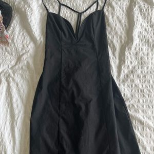Small black mini Tobi dress